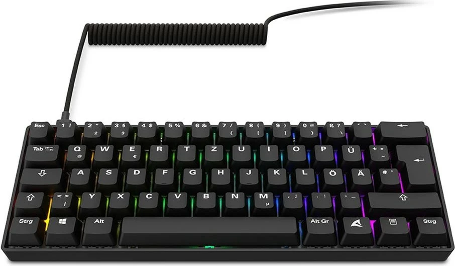 Tastierë gaming Sharkoon Skiller SGK50S4 Gen2, PBT, RGB, DE