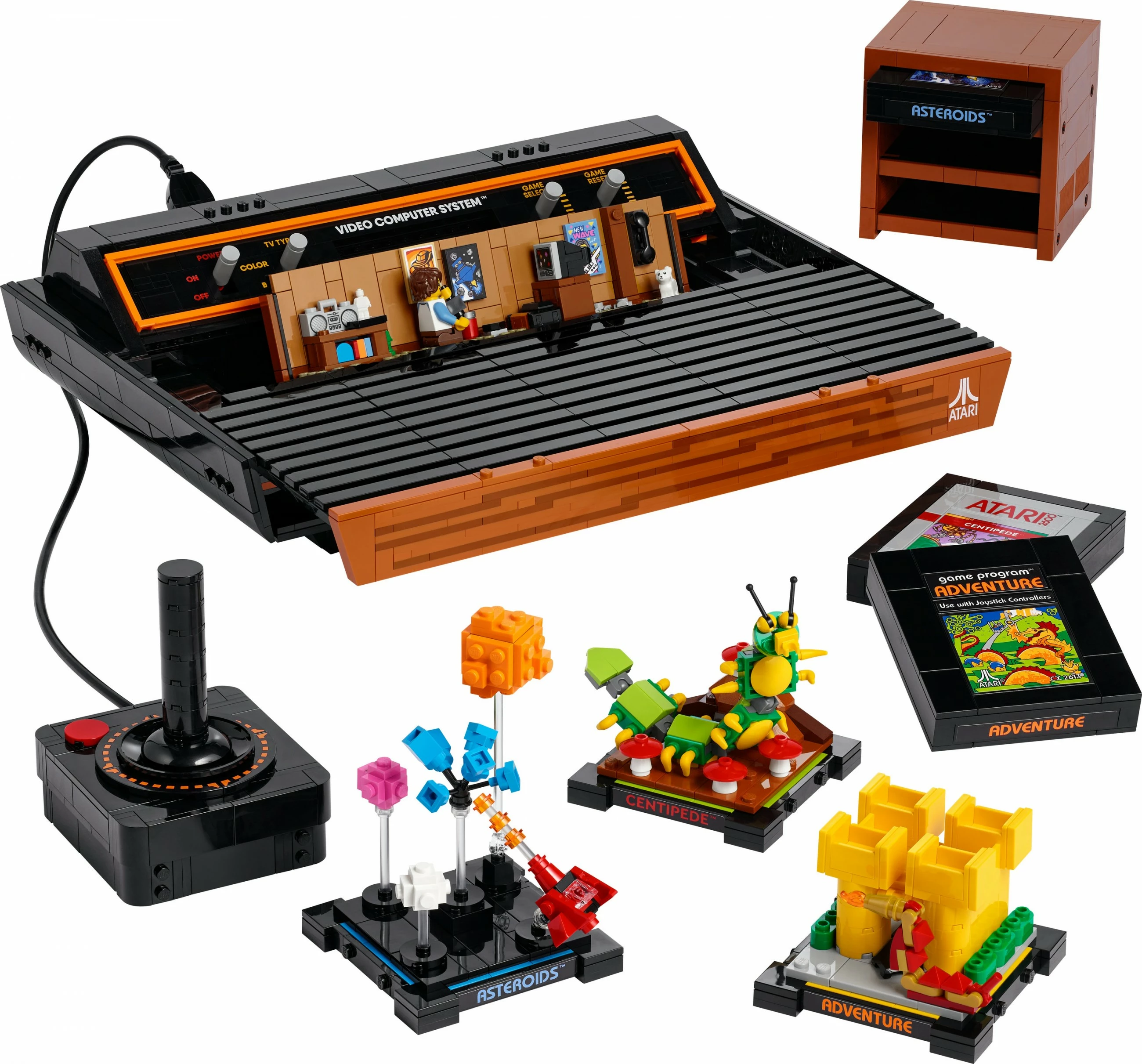 Set ndërtimi LEGO Icons Atari 2600, 2532 pjesë, multikolor