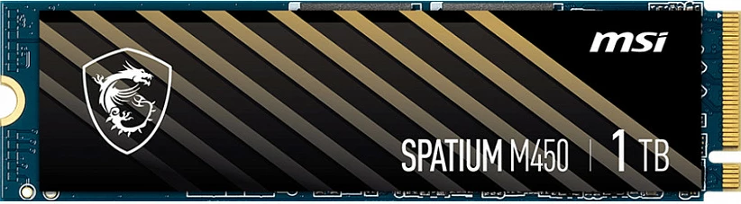 SSD MSI Spatium M450 V1, M.2 2280, NVMe PCIe Gen4 x4, 1TB