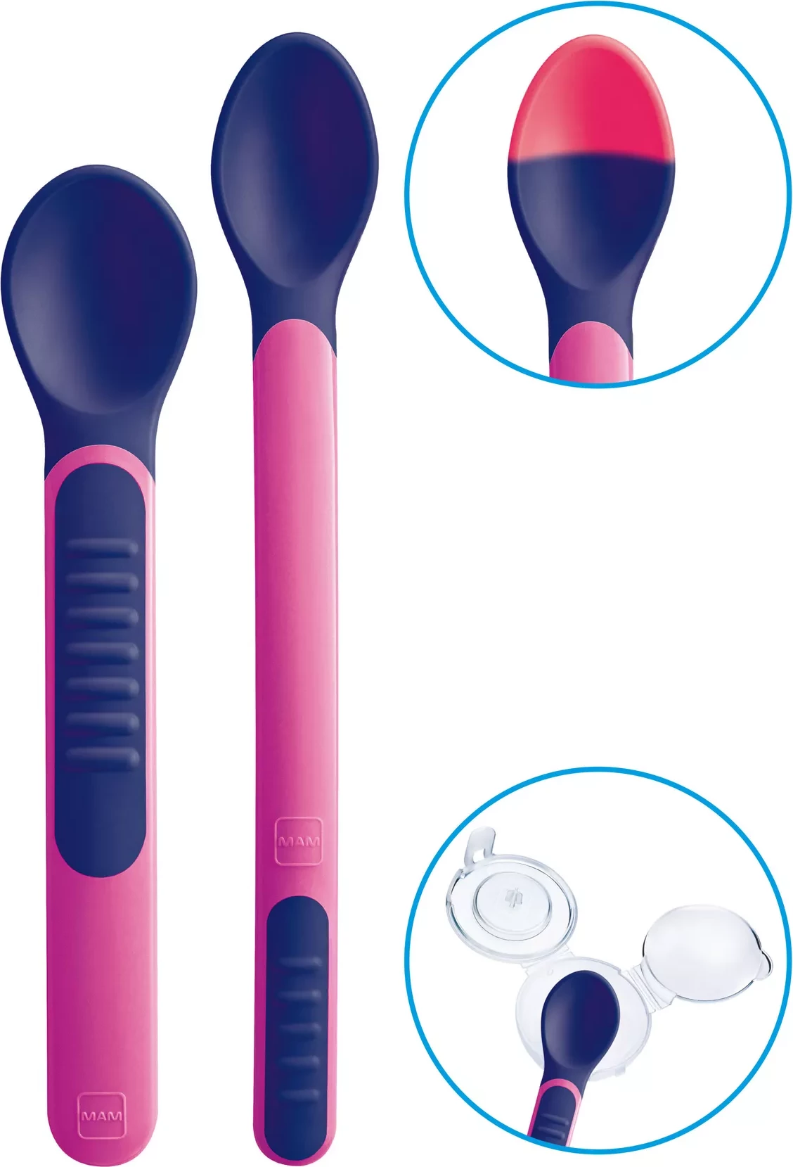 Mam Feeding Spoons & Cover