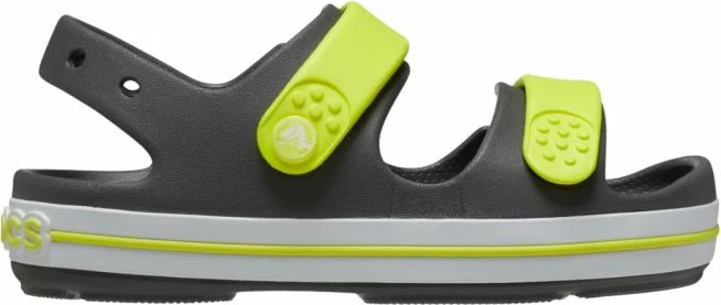 Sandale për fëmijë Crocs Crocband Cruiser 209424 1NJ, gri-gjelbër