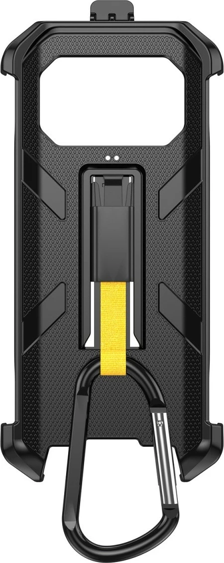 Mbështjellës Ulefone UF-C-A27 për Armor 27/27 Pro/27T/27T Pro, i zi, me karabiner dhe klips