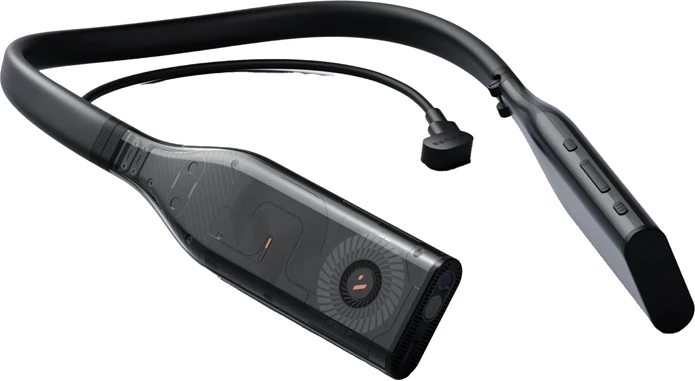 Neckband Viture Pro NKBD 256 12 GB RAM 256 GB Android Wi‑Fi 6E Bluetooth 5.2 3280 mAh set me çantë dhe kabllo e zezë