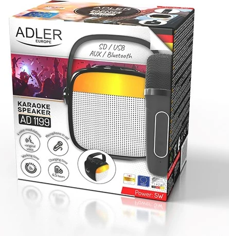 Karaoke altoparlant Adler AD 1199 i zi