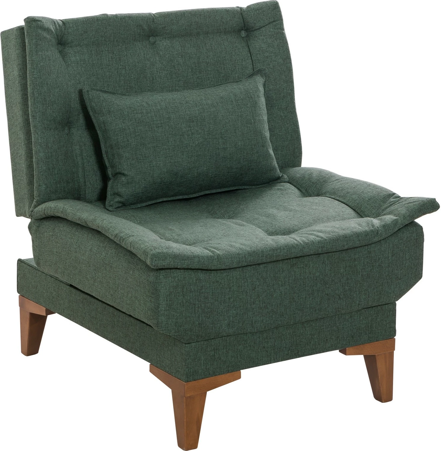 Karrige wing Atelier del Sofa, Santo, ngjyrë e gjelbër