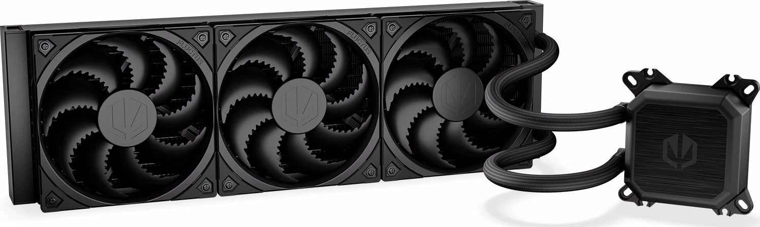 Ftohje me ujë AIO Endorfy Navis F360 EY3B003, radiator 360 mm, 3x120 mm PWM, e zezë