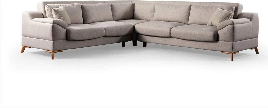 Kënd-sofë krevati, ngjyrë bezhë, Atelier del Sofa, Aqua Corner (L2 + C + 3R)