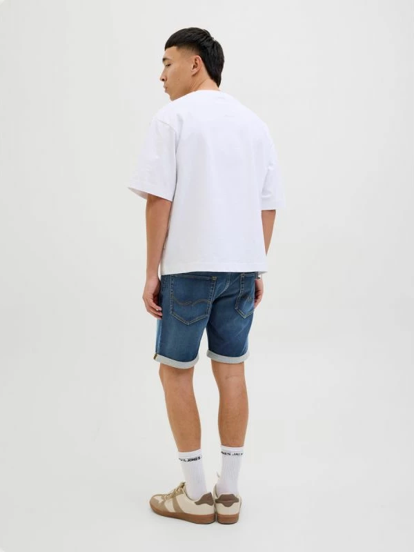 Shorce denim Jack&Jones JJIRICK JJICON IK 12269605, blue [Madhësia: L]