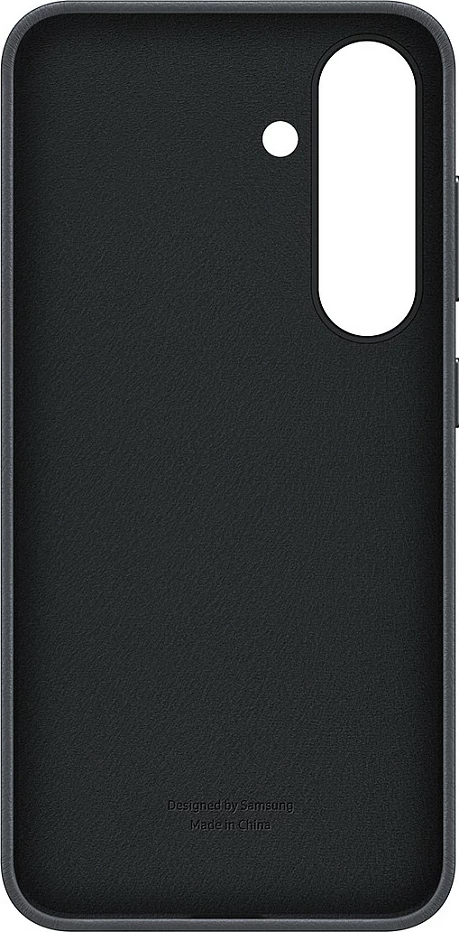 Mbështjellës Samsung Galaxy S25, Faux Leather, 15.8 cm (6.2"), Zi