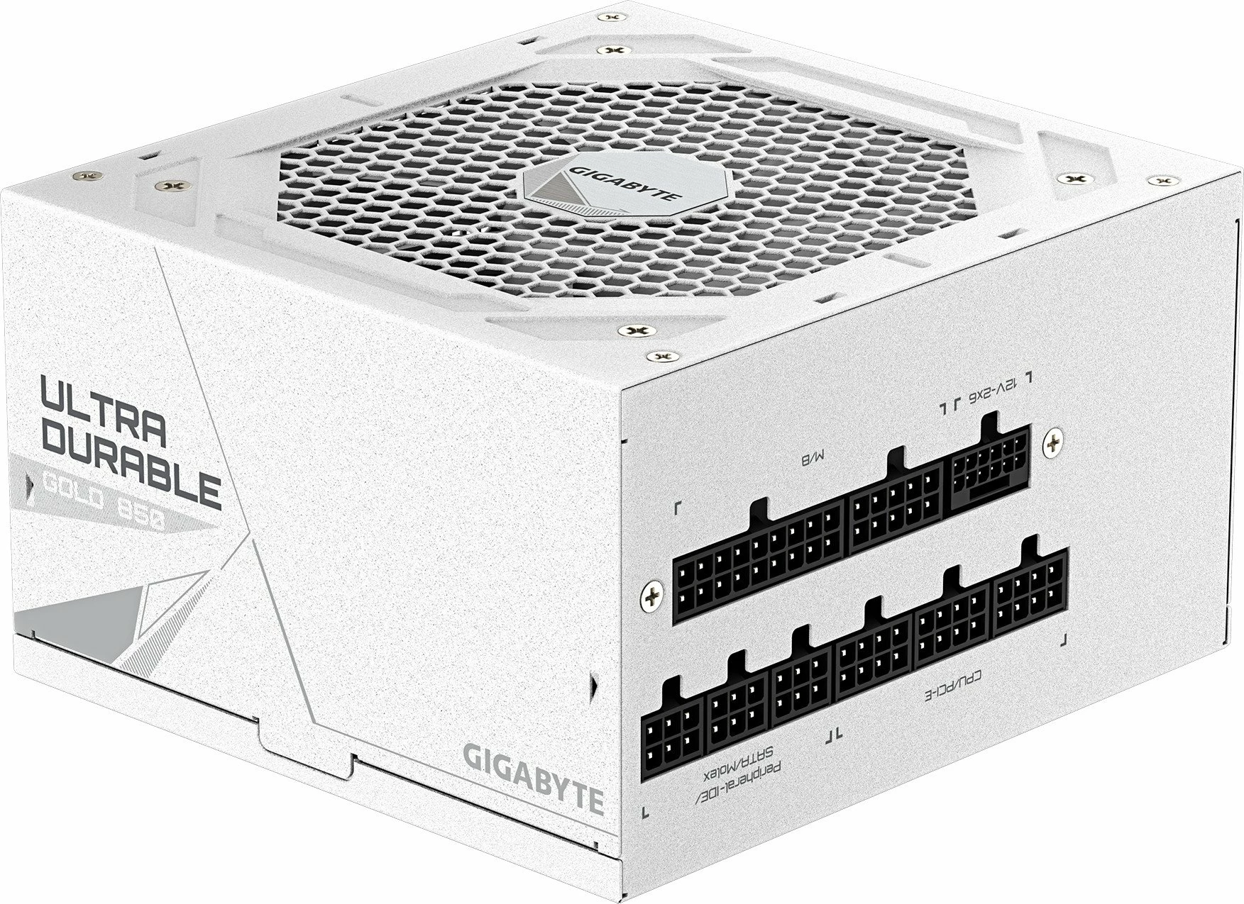 Furnizues rryme Gigabyte UD850GM PG5 V2 ICE 850W 80 Plus Gold, modular komplet, ATX 3.1, PCIe 5.1 i bardhë