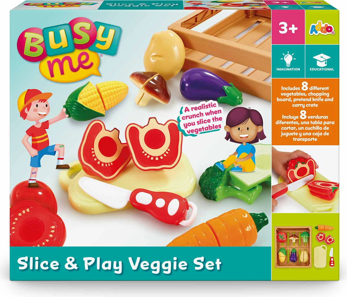 Busy Me Slice and Play Veggie Set