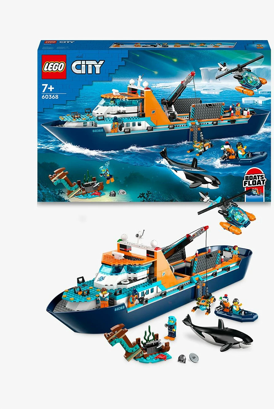 Set ndërtimi LEGO Arctic Explorer Ship, 815 pjesë, plastikë, shumëngjyrësh
