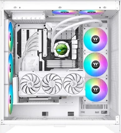 Kasë ujore Thermaltake TH360 V2 Ultra EX ARGB, 3 ventilatorë, Snow Edition, e bardhë