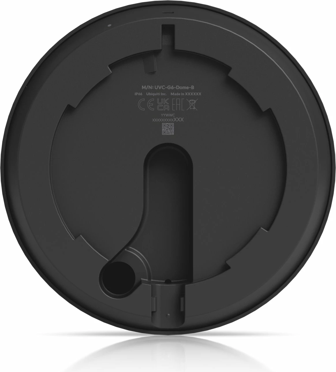 Kamerë IP sigurie Ubiquiti UniFi Video UVC-G6-Dome 4K 30fps, IR 30m, IP66/IK10, zezë