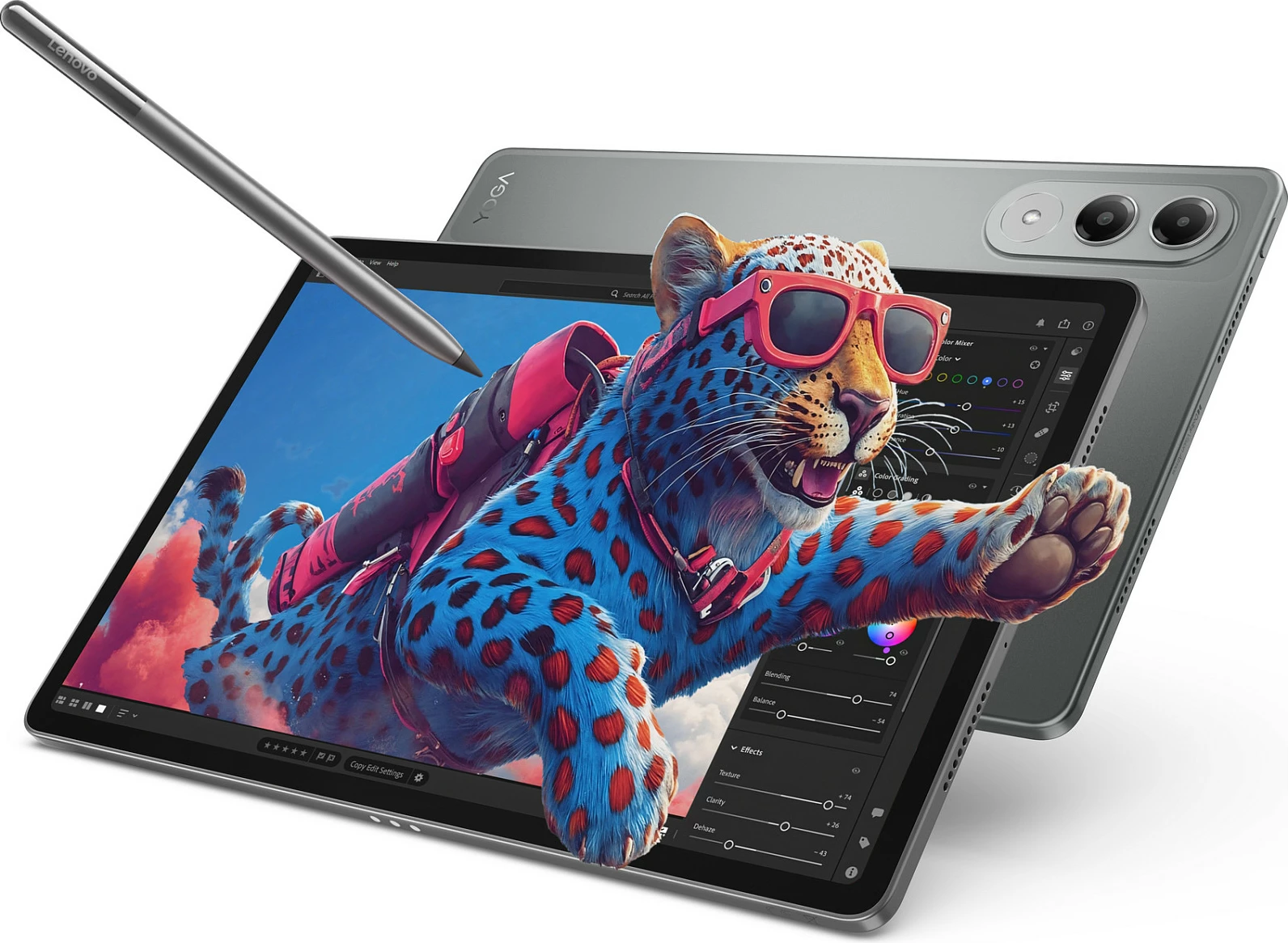 Tablet Lenovo Yoga Tab, 11.1", 256GB, 12GB RAM, Android 15, Luna Grey