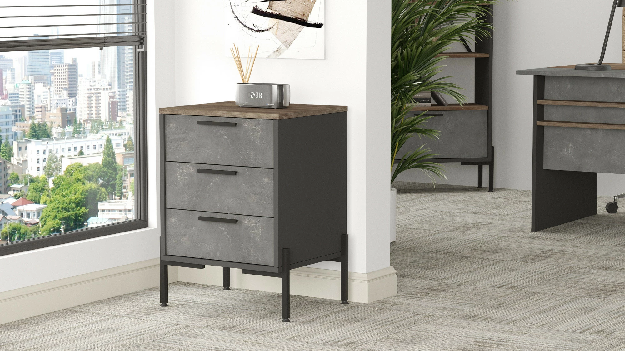 Sirtar Hanah Home, Vs3-Cga, ngjyrë kafe, gri, antracit