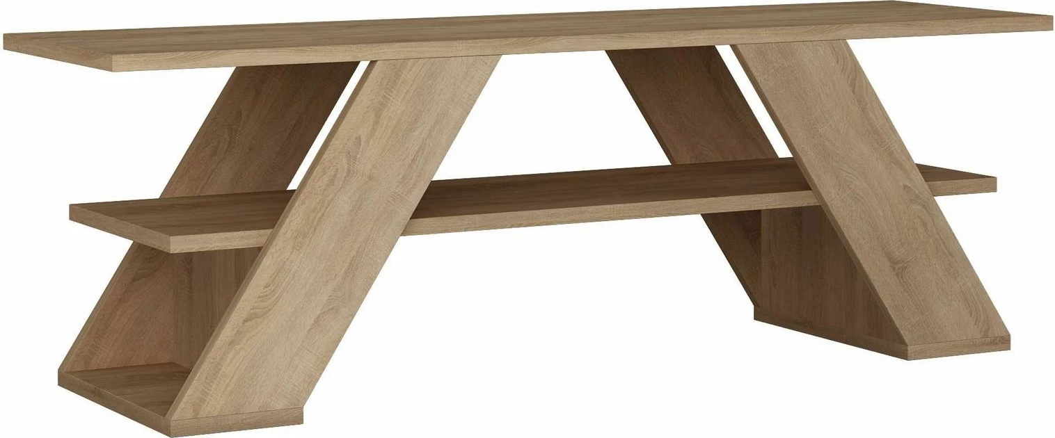 Komodë TV Skye Decor, ngjyrë lisi, Farfalla