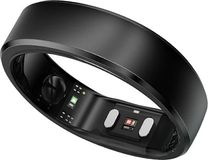 Unazë smart RingConn Gen 2, tracker aktiviteti, IP68, bateri 12 ditë, e zezë