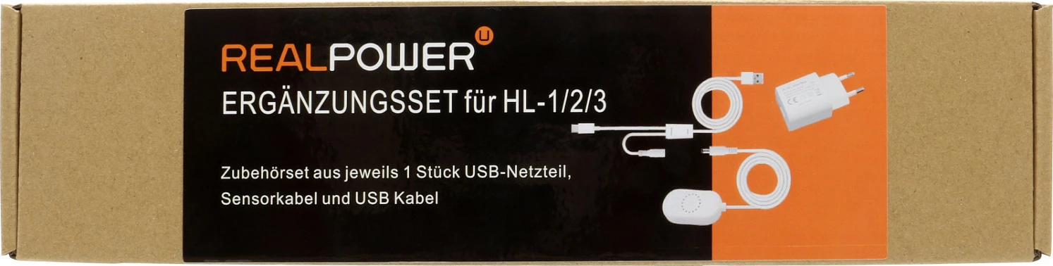Karikues USB RealPower 511601, 5V 1A, kabllo 1.6 m, i bardhë