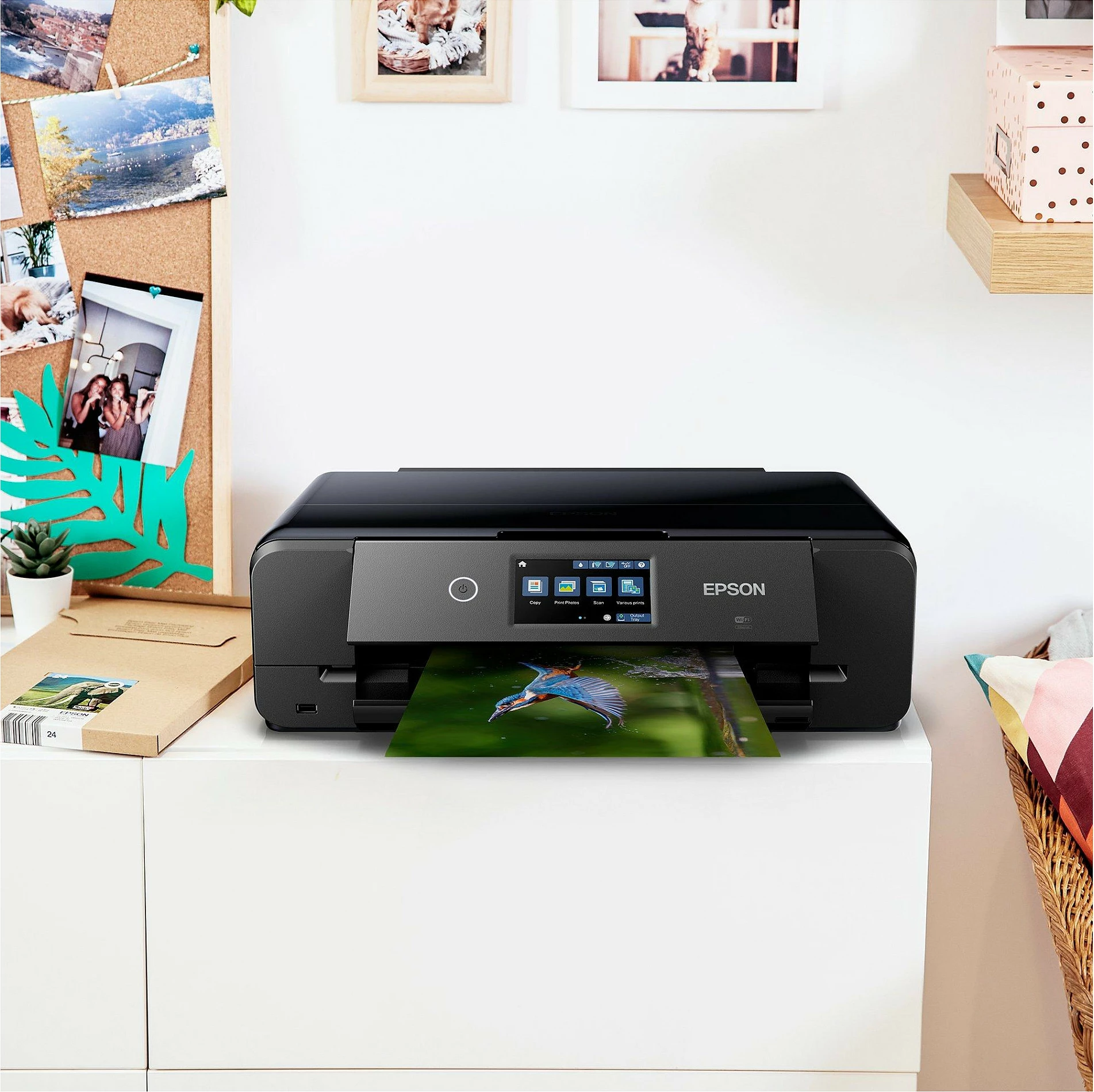 Printer multifunksional Epson Expression Photo XP-980, inkjet, A3, Wi‑Fi/Ethernet, duplex, i zi