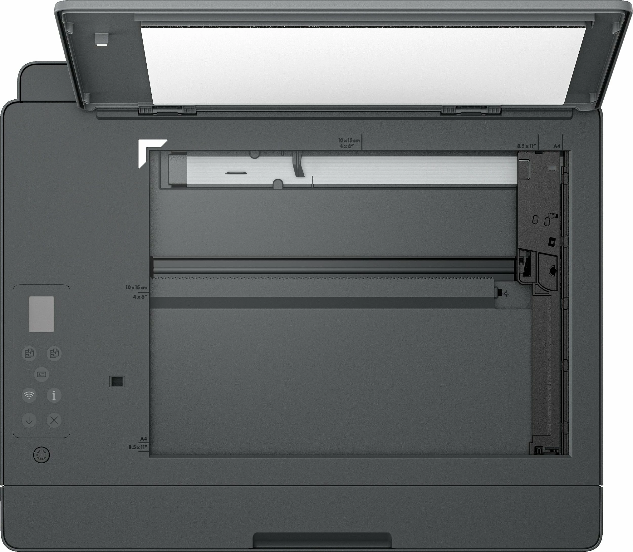 Printer multifunksional HP Smart Tank 581 (4A8D4A), A4, CISS, Wi‑Fi/USB/Bluetooth, gri