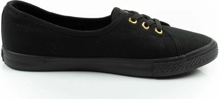 Atlete femra Lee Cooper slip-on ballet flats, të zeza [Madhësia: 39]