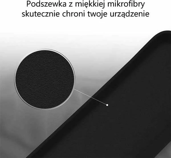 Mbështjellës Mercury Goospery për Samsung Galaxy A21 (A215), silikon, i zi