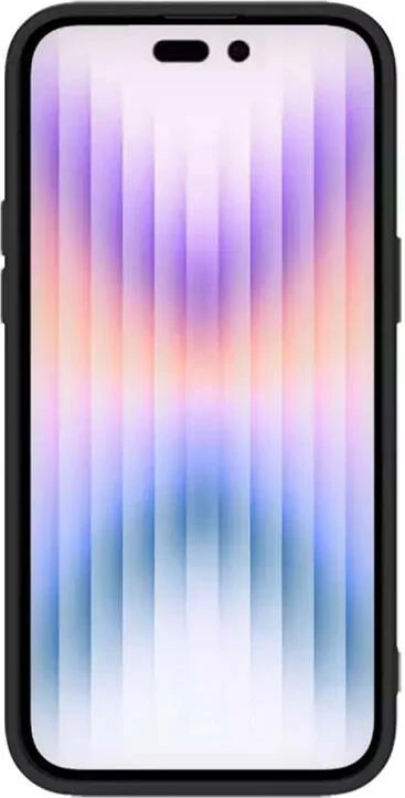 Mbështjellës Nillkin CamShield Silky për iPhone 15 Pro, silikon, i zi