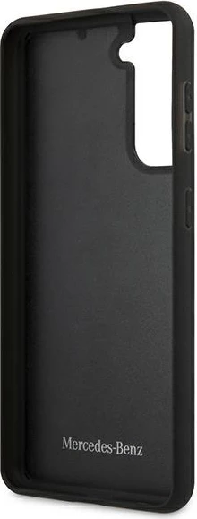 Mbështjellës Mercedes MEHCS21MRCABK Dynamic Line për Samsung Galaxy S21+, i zi, hardcase