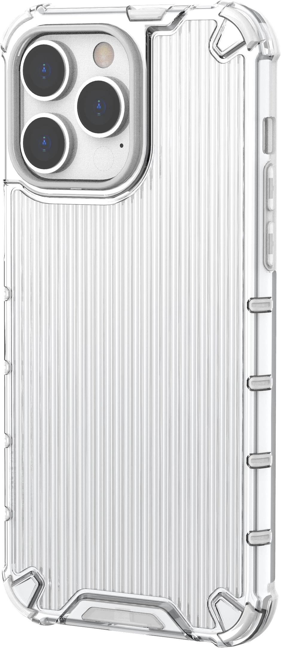 Mbështjellës Hurtel Ombre Protect Case për iPhone 13 Pro, rozë-kaltër