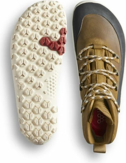 Atlete hiking Vivobarefoot Tracker Leather AT, kafe