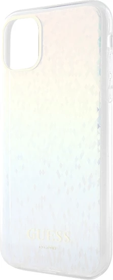 Mbështjellës Guess IML Faceted Mirror Disco Iridescent për iPhone 11/XR, Multicolor