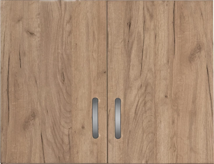 Kabinet Zelia 2 dyer, ngjyrë lisi, 79x42x60cm