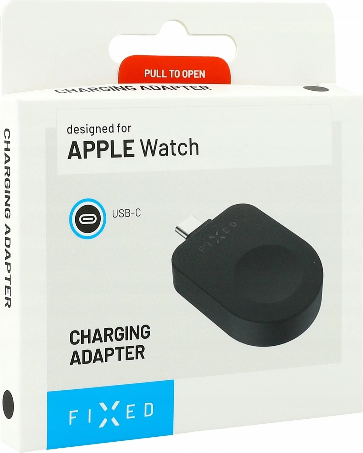 Adapter karikimi USB-C Fixed për Apple Watch (Powerstation Uni kompatibil), i zi, 1 copë