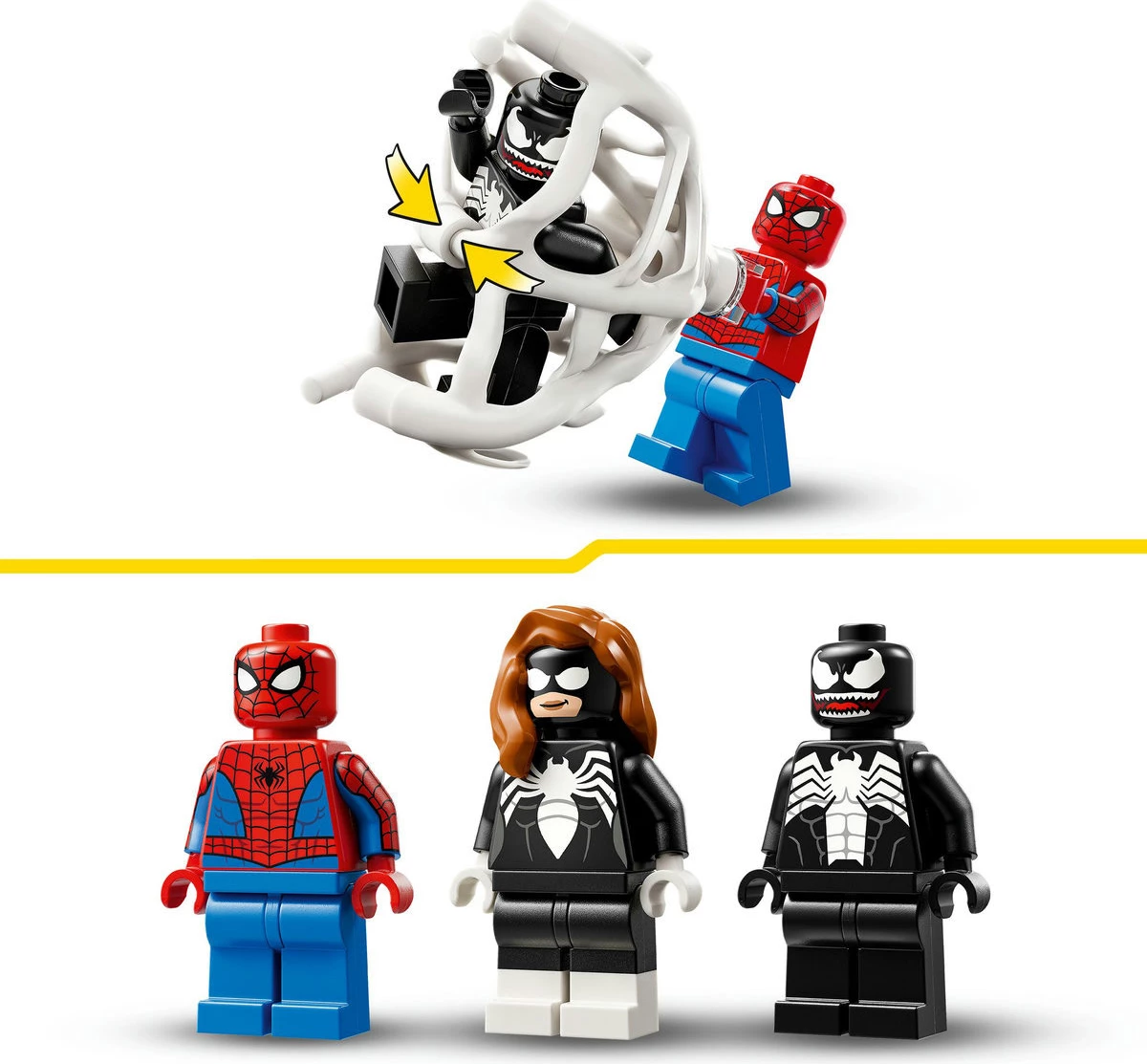 LEGO Marvel Spider-Man vs. Venom Muscle Car Construction Set 76309