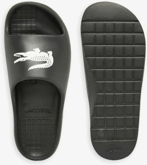 Papuqe Lacoste SERVE SLIDE 2.0 224 1 CMA, të zeza/të bardha
