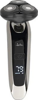 Makinë rroje JATA JBMA1400, me rrymë rimbushëse, 90 min, kokë 360°, argjend-e zezë