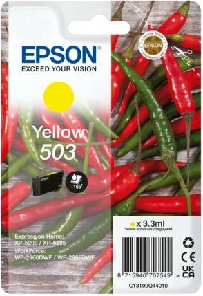 Kartush boje Epson 503 C13T09Q44010 3.3 ml e verdhë