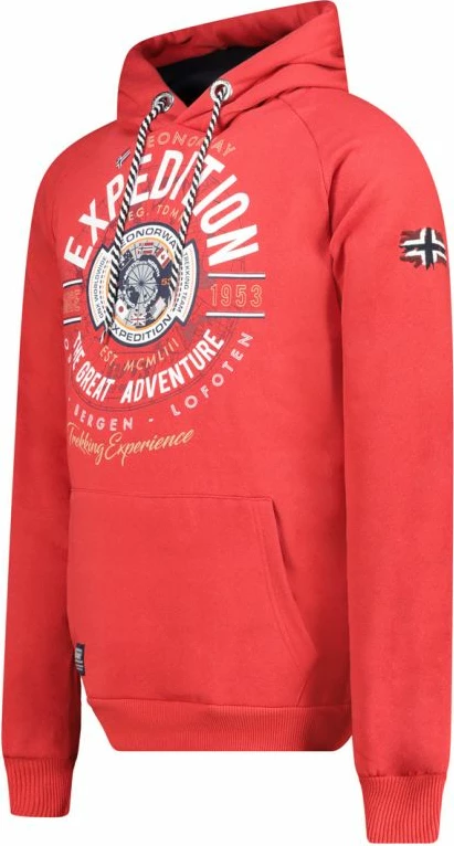 Duks për meshkuj Geographical Norway, i kuq [Madhësia: S]