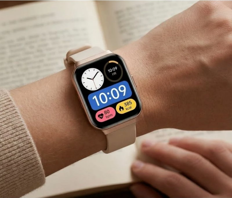 Smartwatch Gravity GT44-3, rozë, 2 rripa