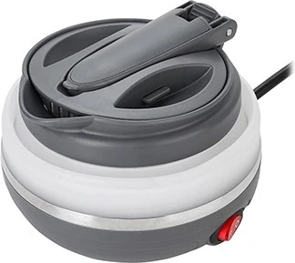 Çajnik Elektrik Adler AD 1279, 0.6 L, 750 W, i Zi dhe i Bardhë