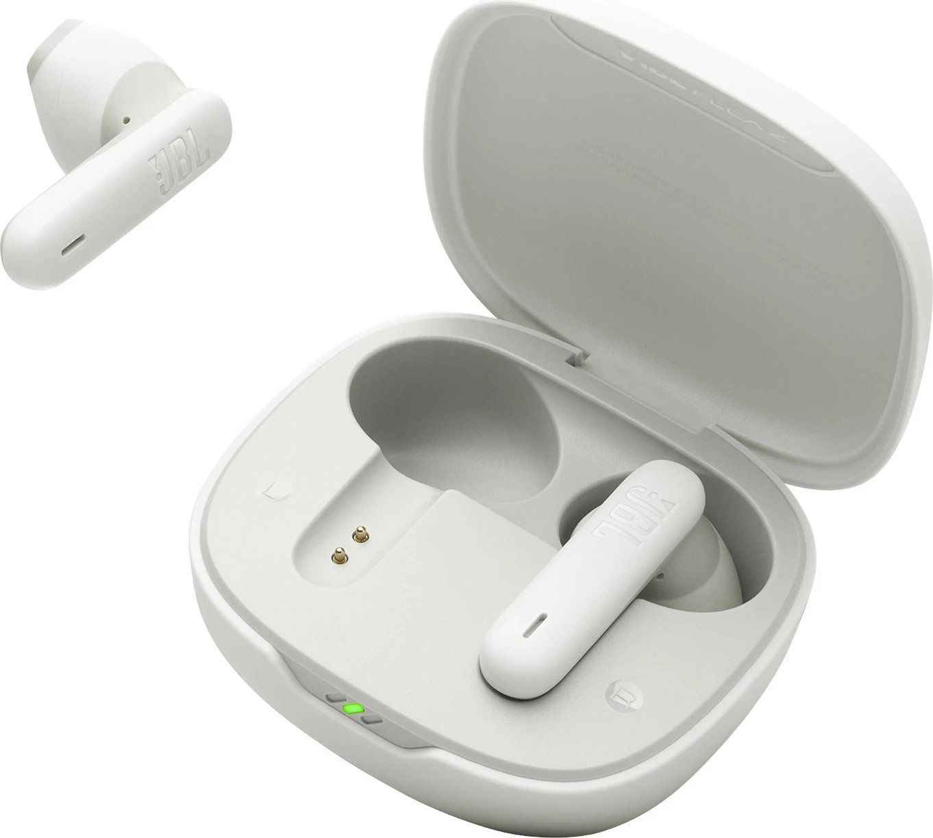 Kufje JBL Vibe Flex 2 Bluetooth, JBL Pure Bass, deri 40 orë, të bardha