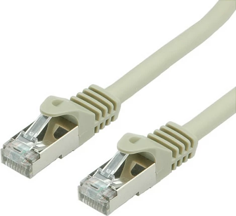 Kabllo rrjeti VALUE Cat7 S/FTP, RJ45 në RJ45, 0.5 m, gri