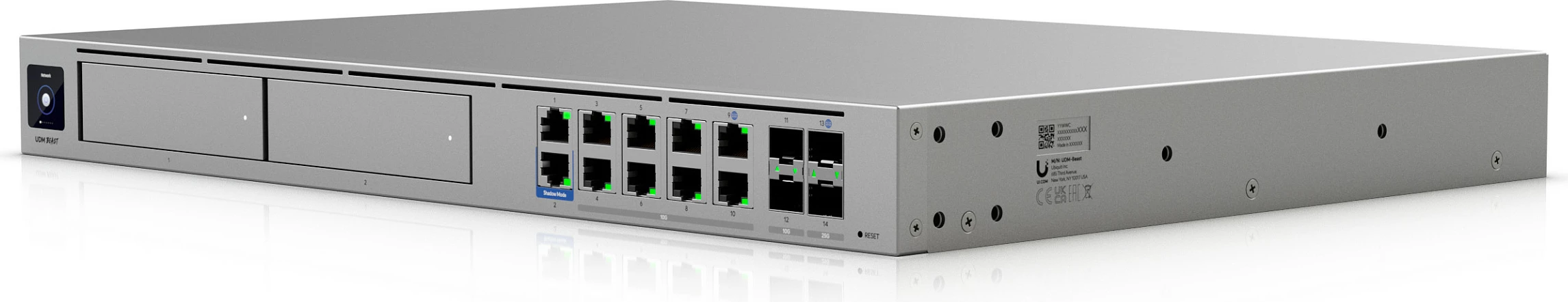 Router Ubiquiti UniFi Dream Machine Beast UDM-Beast, 1U rack, gri
