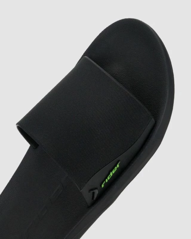 Papuqe meshkuj Rider Feel Slide, të zeza [Madhësia: 45.5]