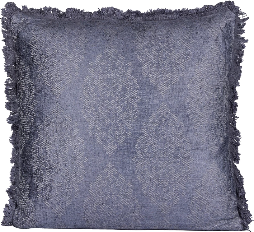 Jastëk dekorativ Blueberry A, kadife pambuku, blu, 50x50cm