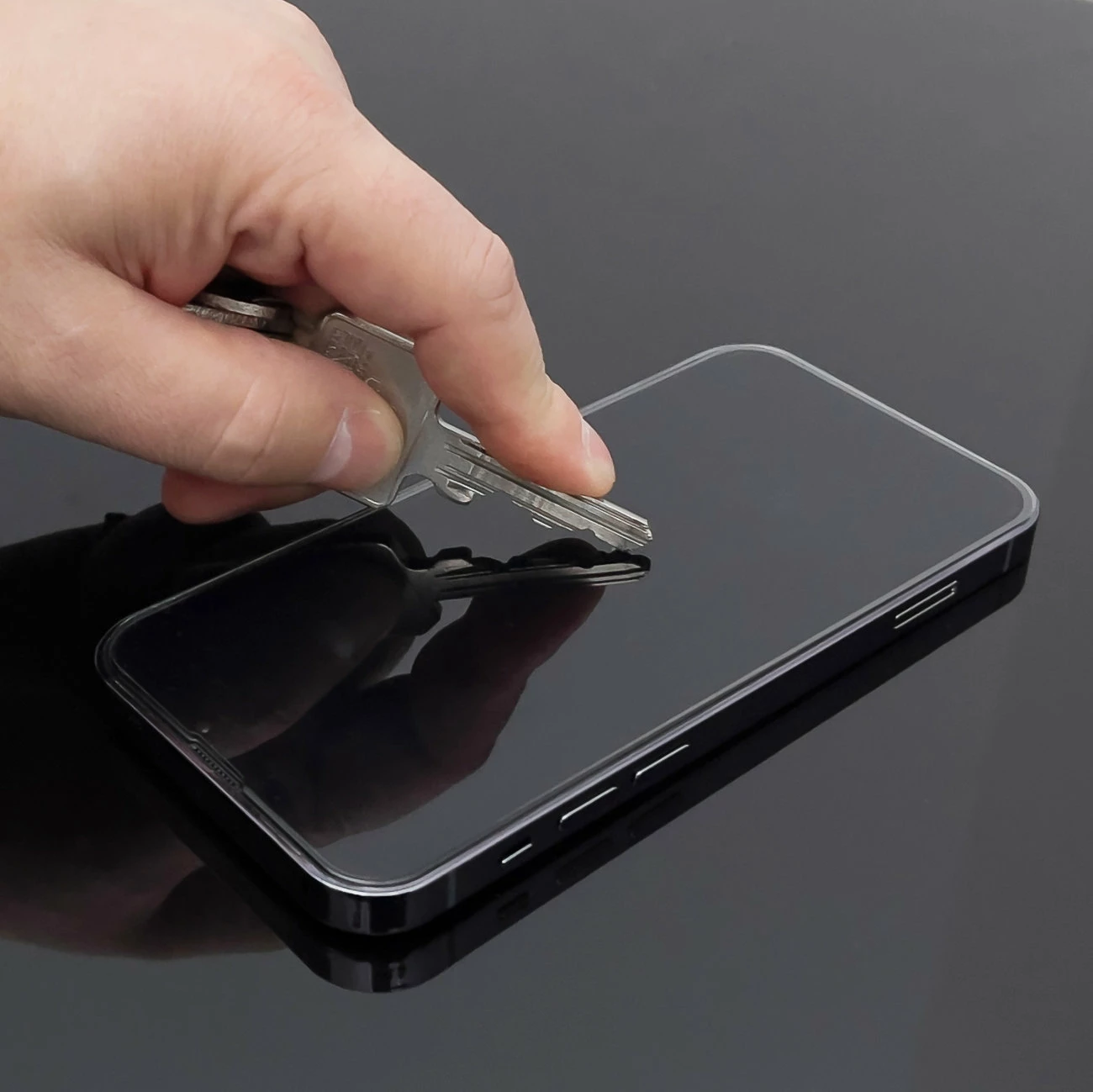 Xham mbrojtës Wozinsky Privacy Glass për Samsung Galaxy A14 5G / Galaxy A14, Anti Spy, i zi