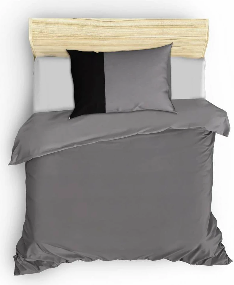 Set mbulesë për jorgan Super King, ngjyrë gri e zezë, L'Essentiel Linge de Maison