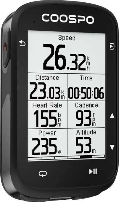 Kompjuter biçiklete Coospo CS300, GPS, Bluetooth, i zi