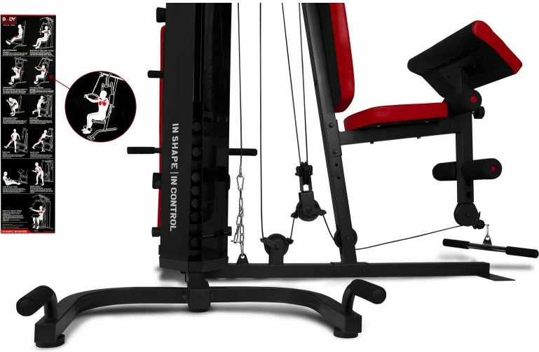 Atlas me stol multigym PRO BMG 4700, grumbull 66kg